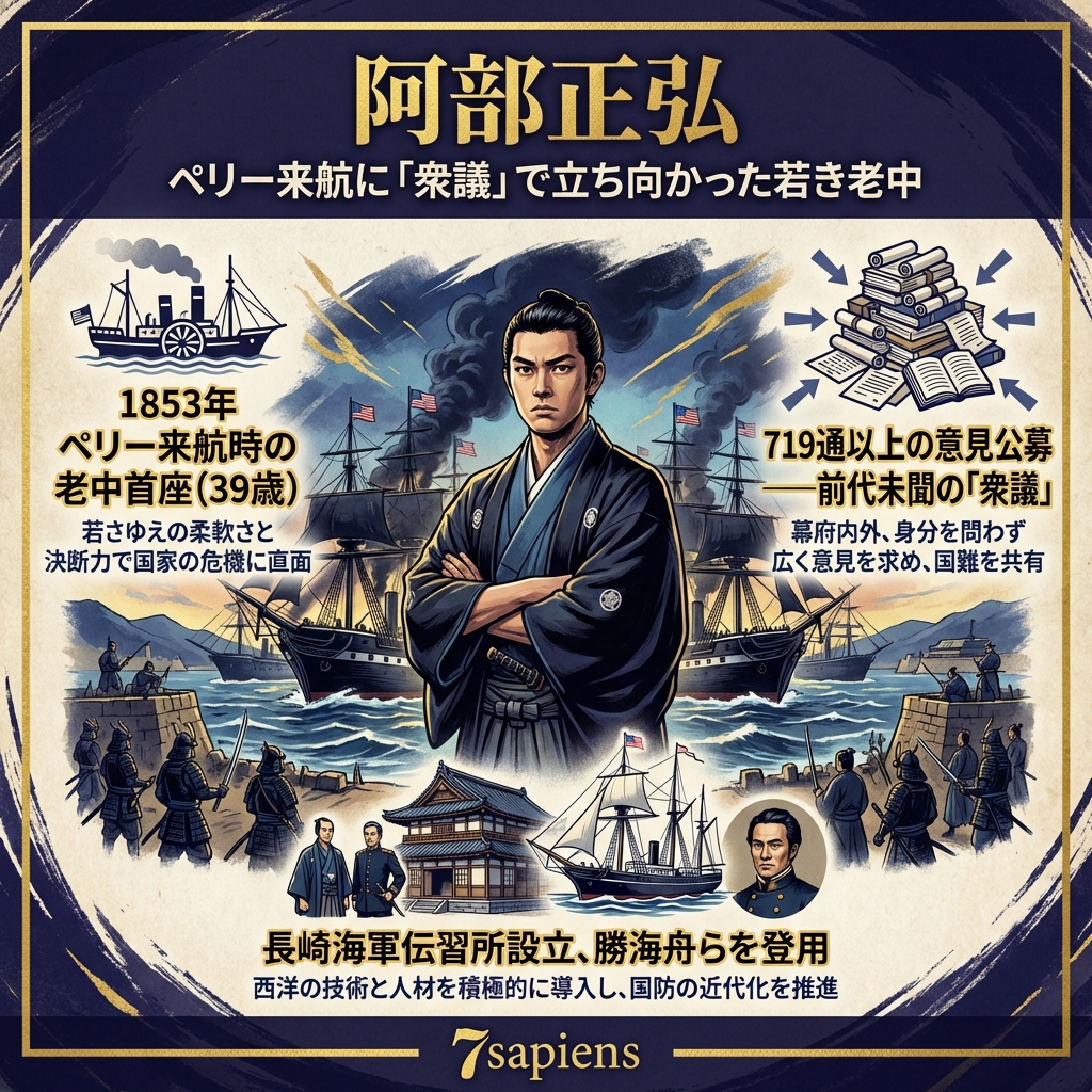 阿部正弘：開国を導いた老中首座