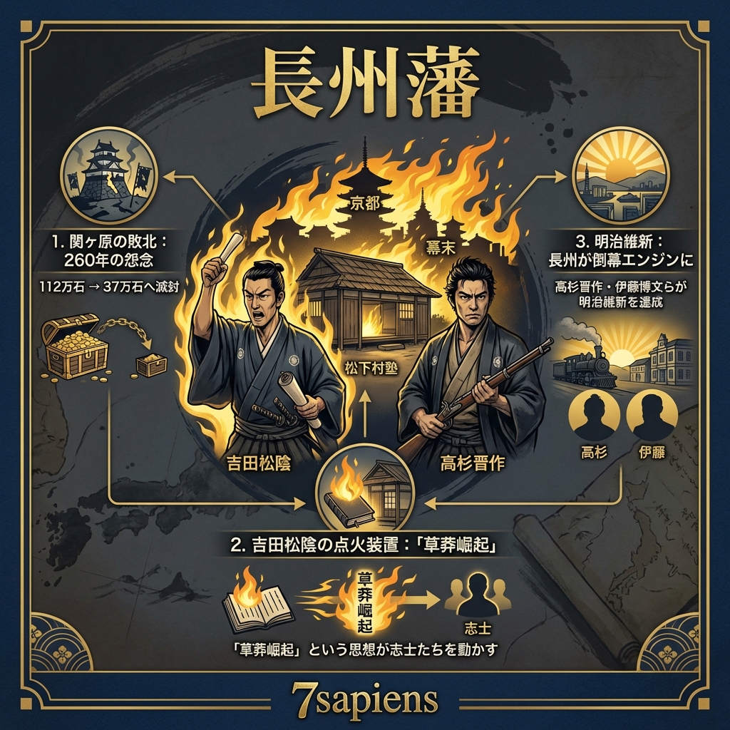 長州藩：倒幕エンジン