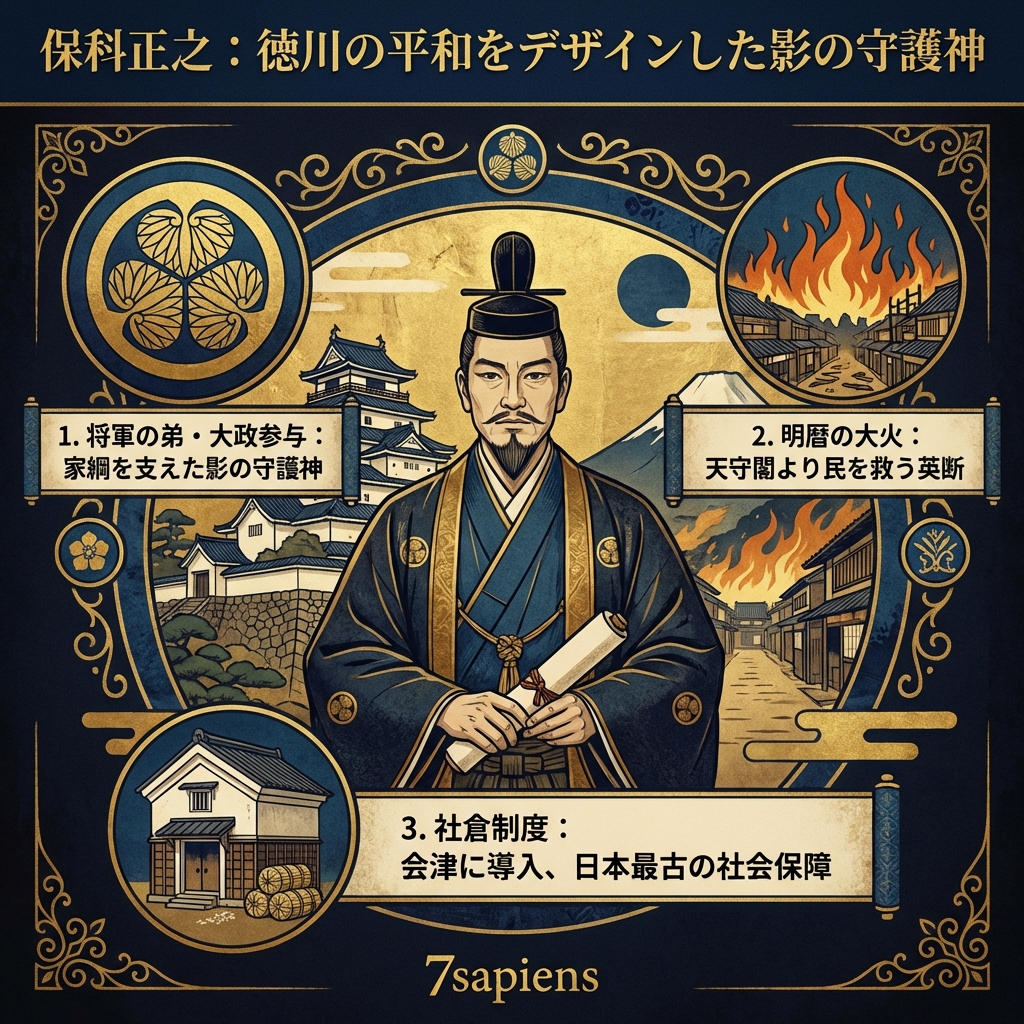 保科正之：江戸のOS設計者