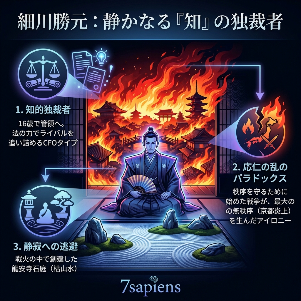 細川勝元：静かなる「知」の独裁者