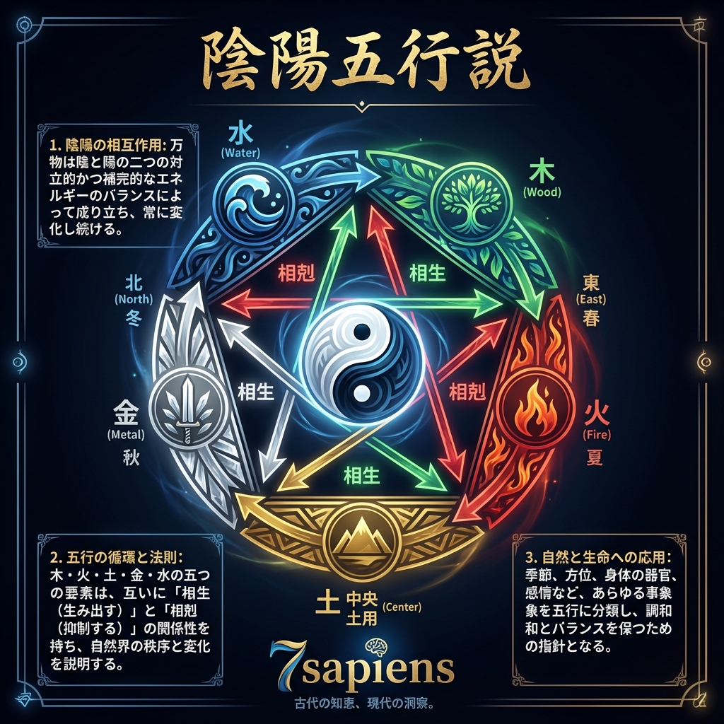 陰陽五行説：5つのコード