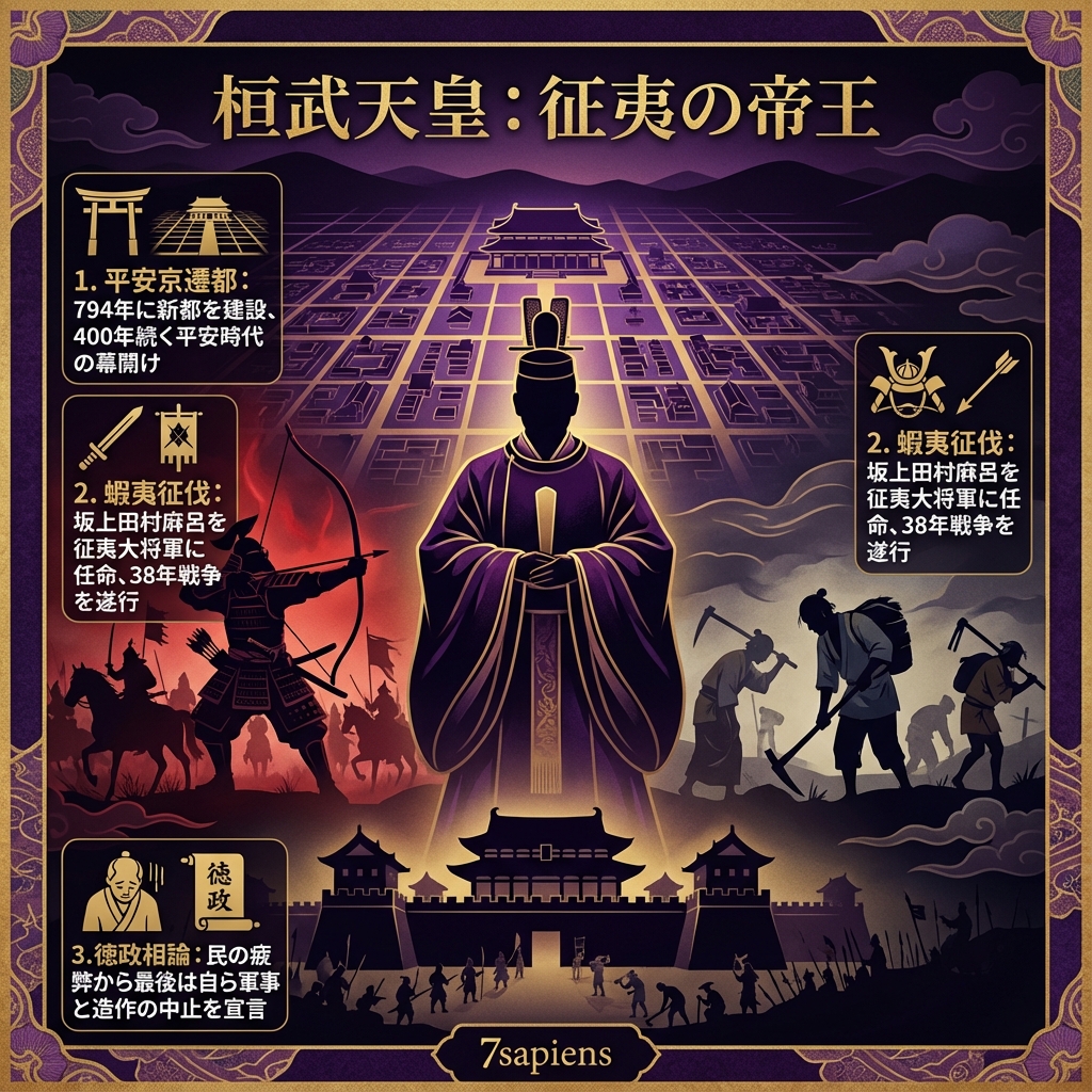 桓武天皇：征夷の帝王