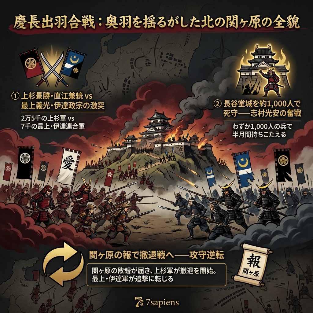 慶長出羽合戦：北の関ヶ原