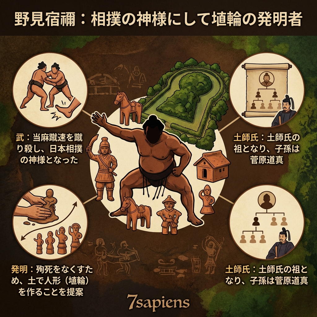野見宿禰：相撲と埴輪の始祖