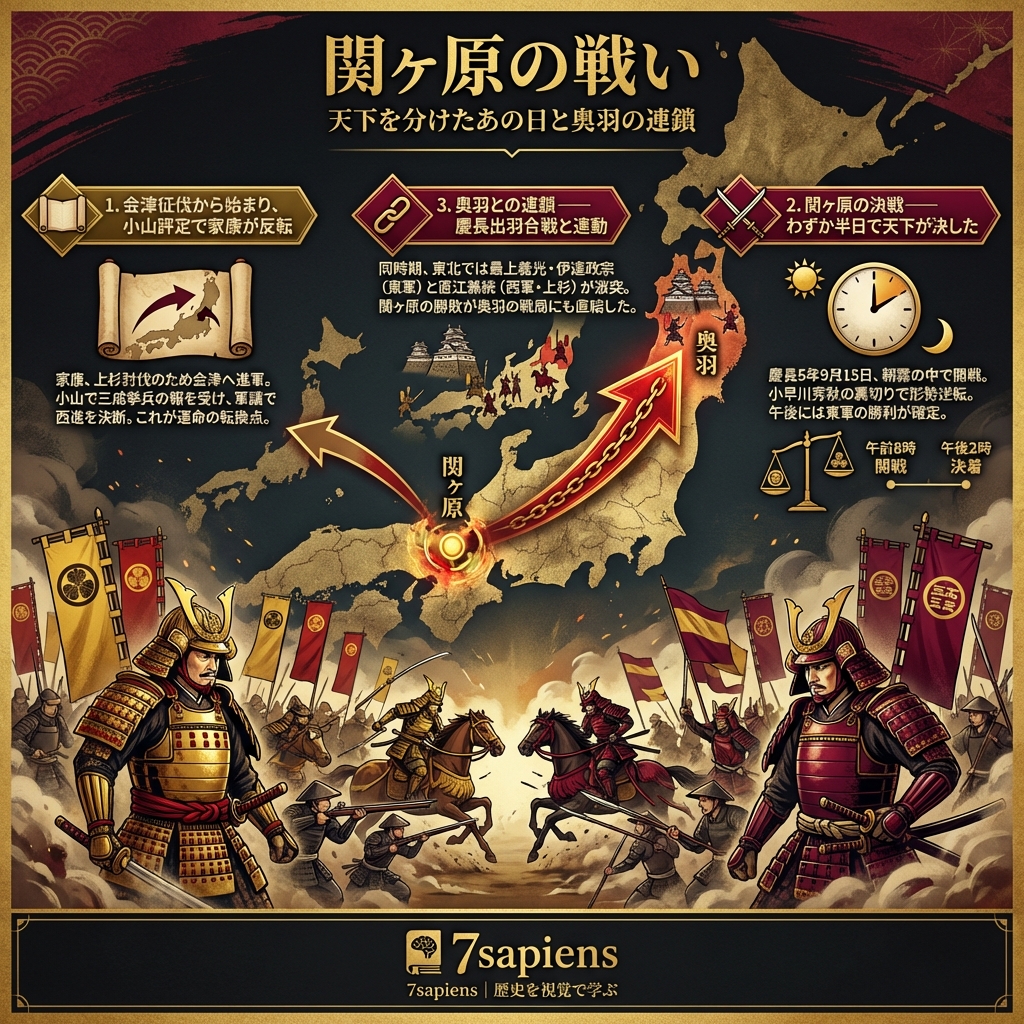 関ヶ原の戦い：天下分け目の決戦