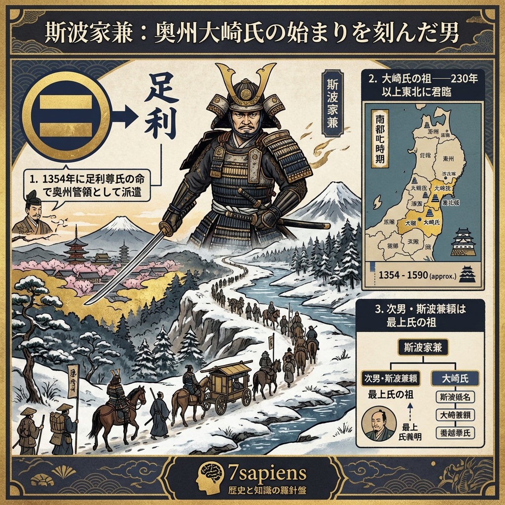 斯波家兼：奥州大崎氏の祖