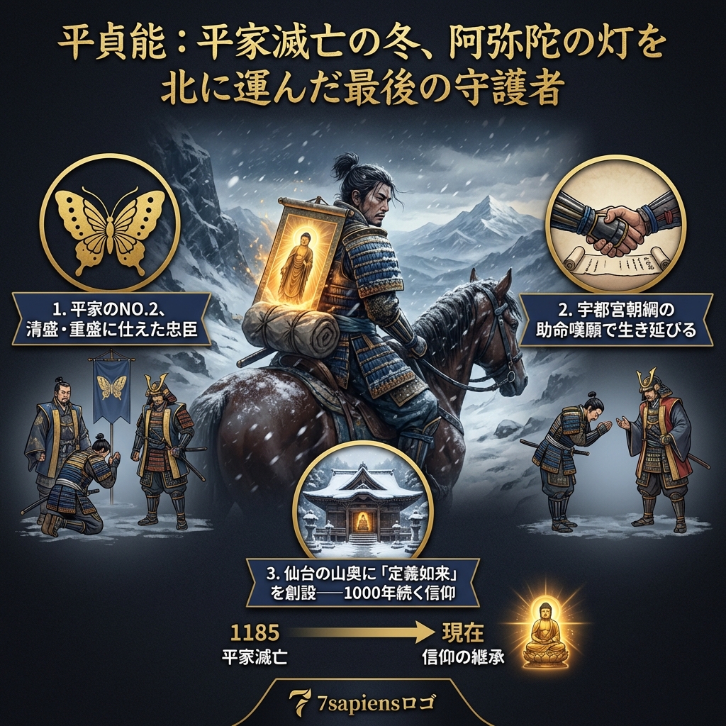 平貞能：阿弥陀の灯を守った平家最後の忠臣