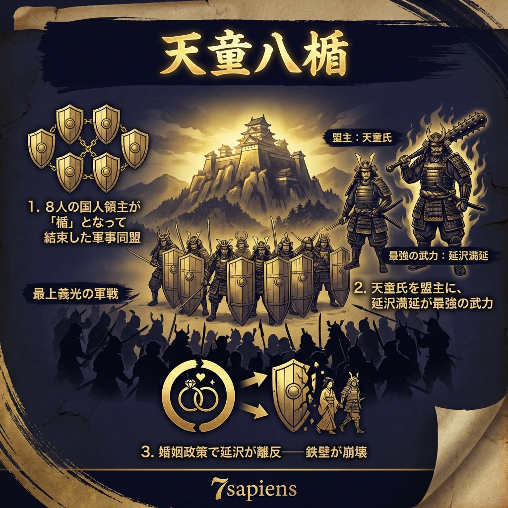 天童八楯：北の鉄壁