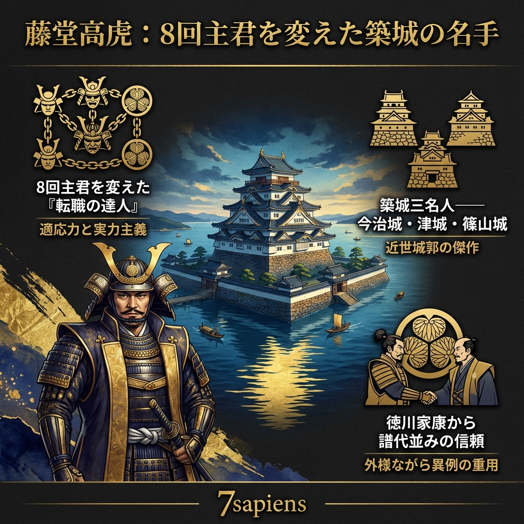 藤堂高虎:築城の名手