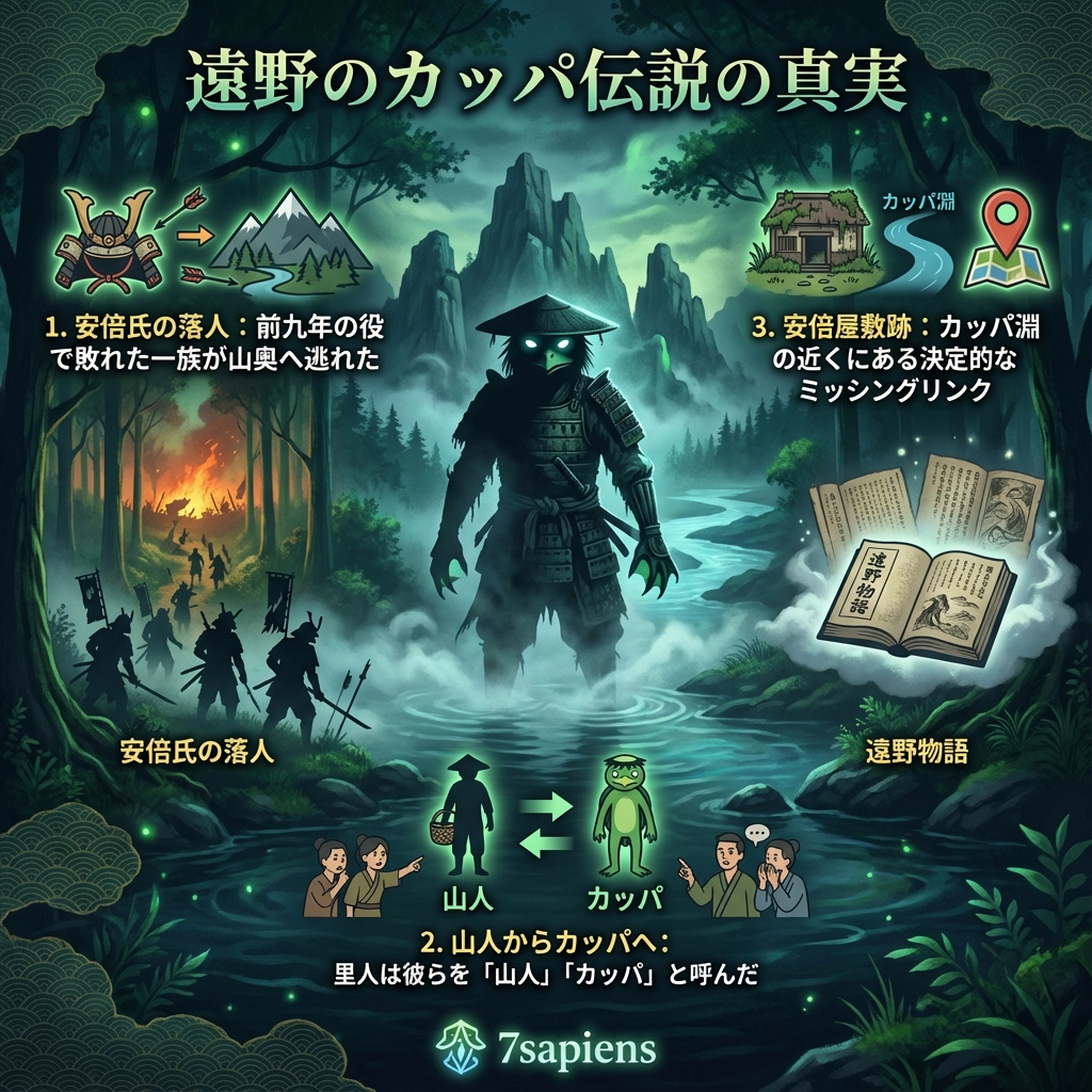遠野のカッパ伝説の真実
