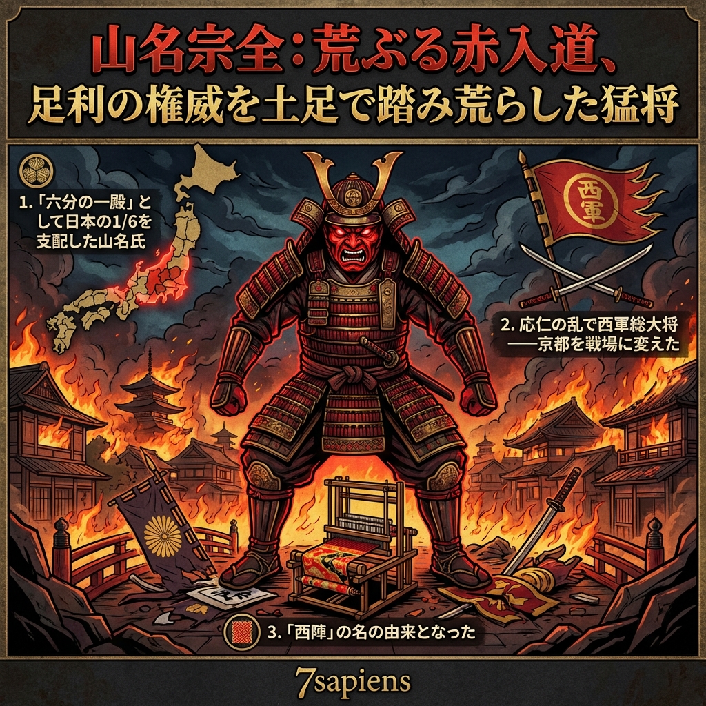 山名宗全：赤入道